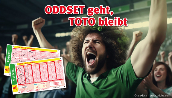 Sportwetten online erleben | ODDSET-Wettangebot in den Annahmestellen endet zum 30. Juni