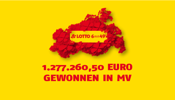 23.12.2024 | 1.277.260,50 Euro und 100.000 Euro gewonnen in MV | 25. und 26. Großgewinn des Jahres